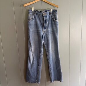 Vintage L.L.‎ Bean Jeans Women's 8/10 Light Wash Straight Leg USA Denim 90s Y2K